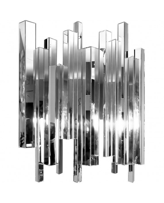 Veidrodinė sienos dekoracija „Crystalline"