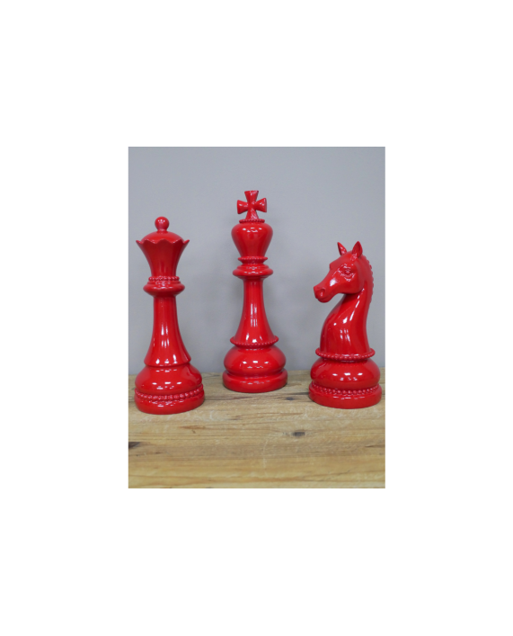 Šachmatų figūrų komplektas "Red" 