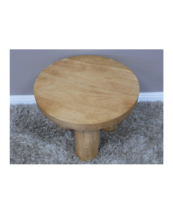 Šoninis staliukas/Kavos staliukas "Natural Wood"