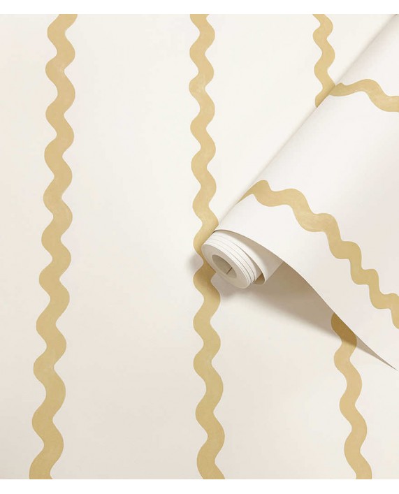Tapetai "Do The Wiggle Stripe Ochre" 13980