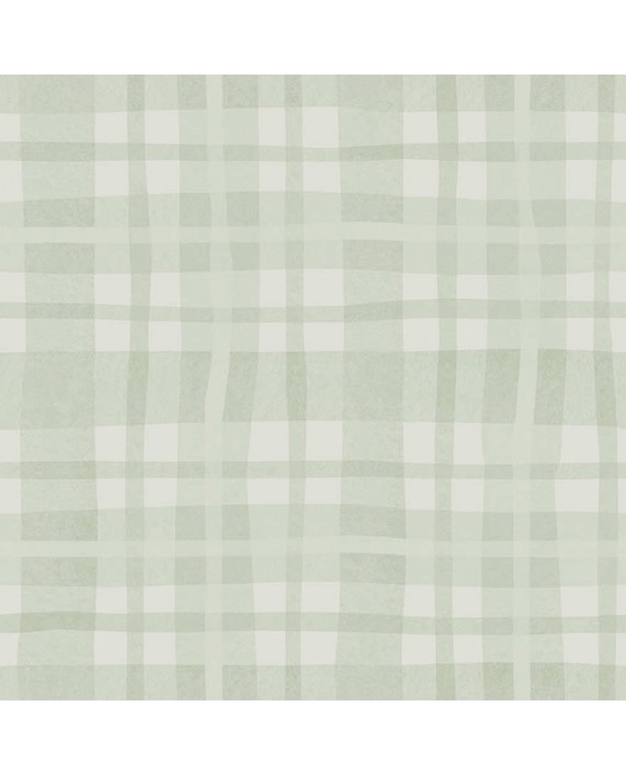 Tapetai "Ivy Plaid Sage" 14000