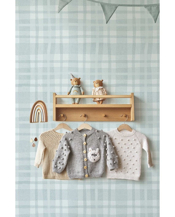 Tapetai "Ivy Plaid Sky Blue" 14001