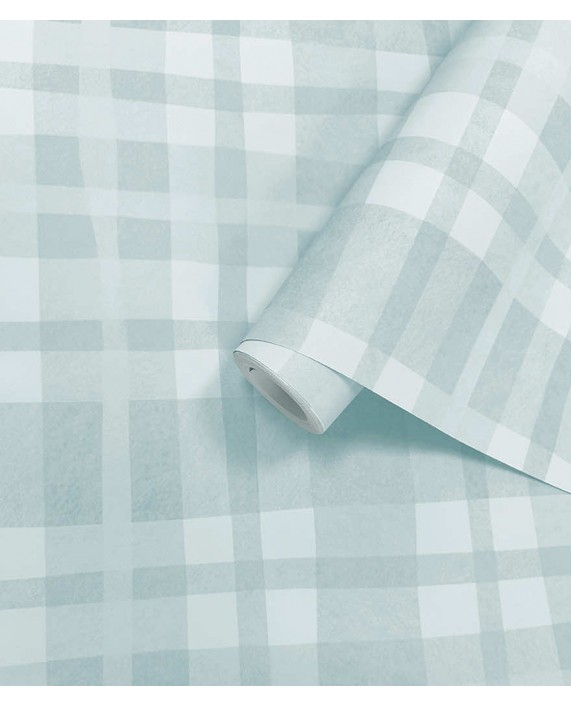 Tapetai "Ivy Plaid Sky Blue" 14001