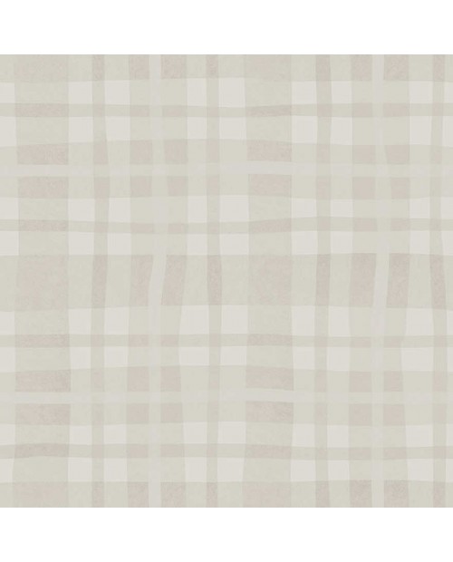 Tapetai "Ivy Plaid Warm Grey" 14002