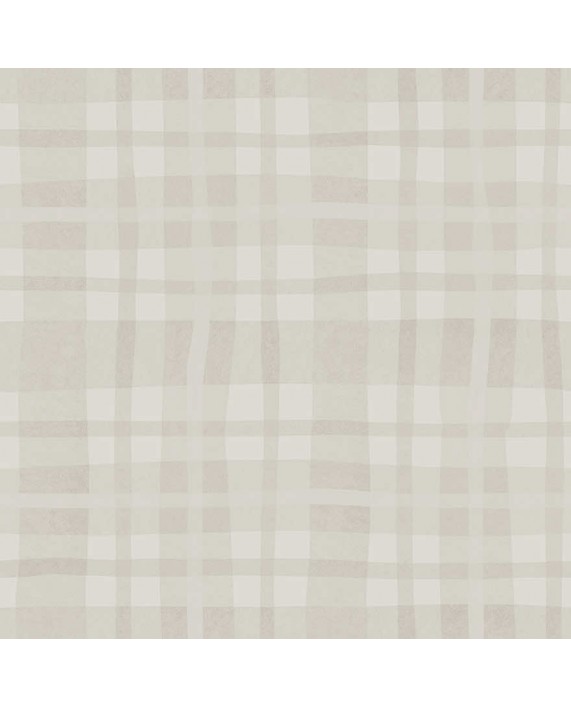 Tapetai "Ivy Plaid Warm Grey" 14002