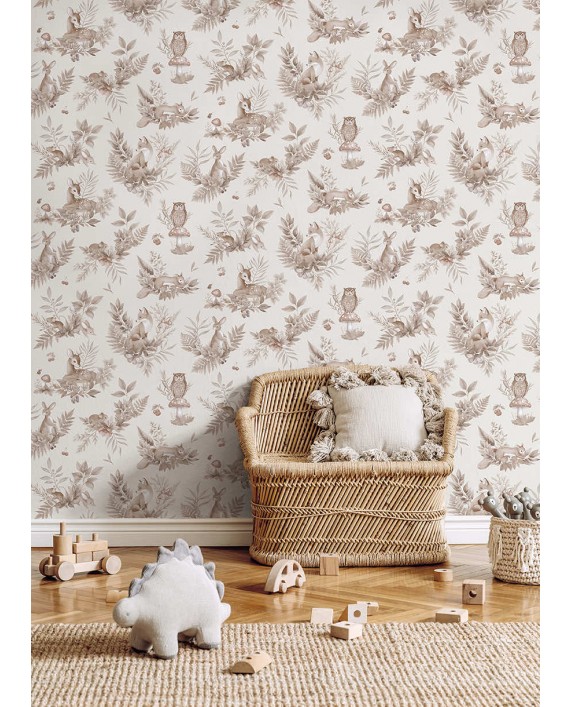 Tapetai "Forest Friends Neutral" 14122