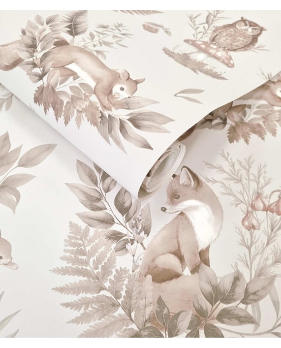 Tapetai "Forest Friends Neutral" 14122