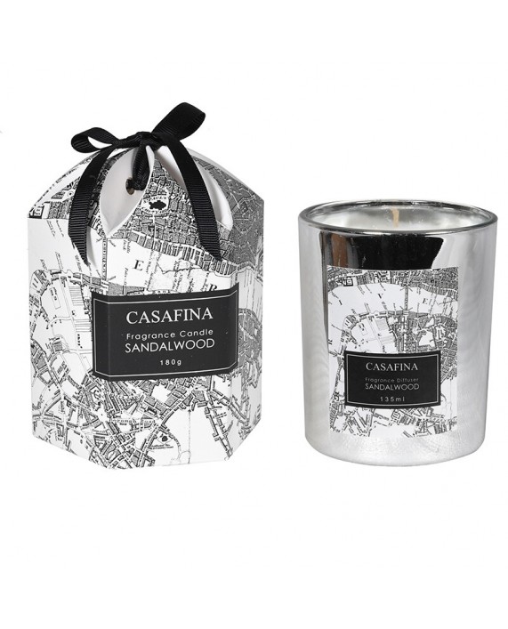 CASAFINA "SANDALWOOD" aromatinė žvakė