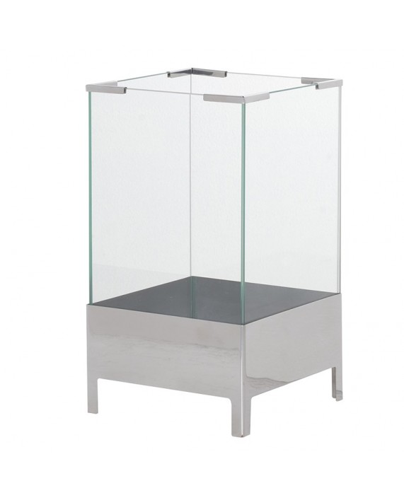 Žvakidė "Glass and metal"