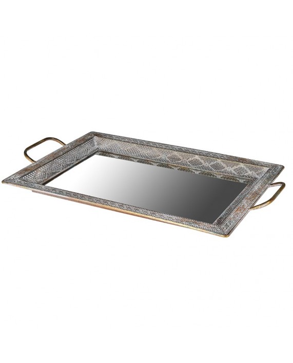 Didelis veidrodinis padėklas „Square Mirror“