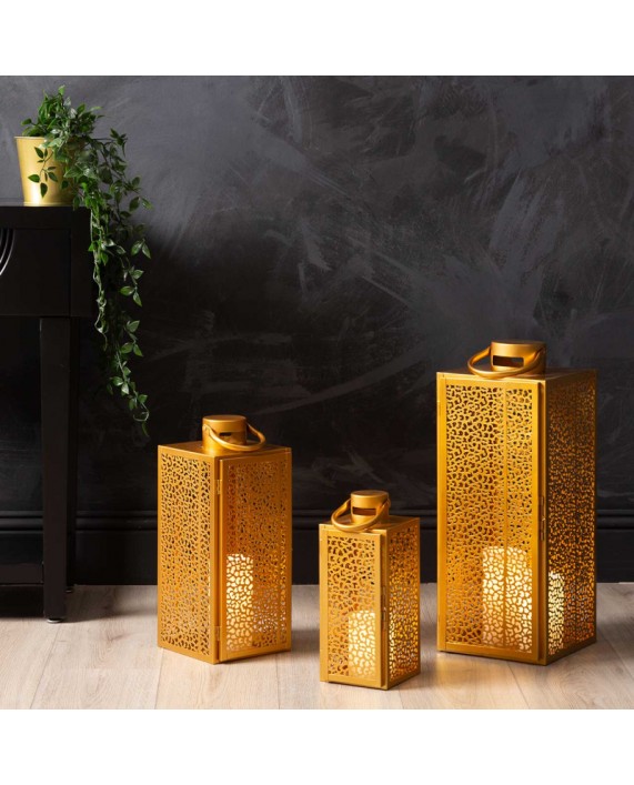 Žibintų komplektas "Esme Gold" 
