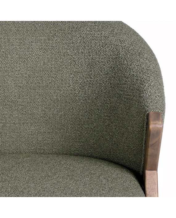 Medinė kėdė su žalios spalvos audiniu "Beringo pistachio" Medinė kėdė su žalios spalvos audiniu "Beringo pistachio"