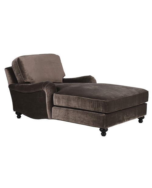 Gulimasis fotelis "Relax dark taupe"