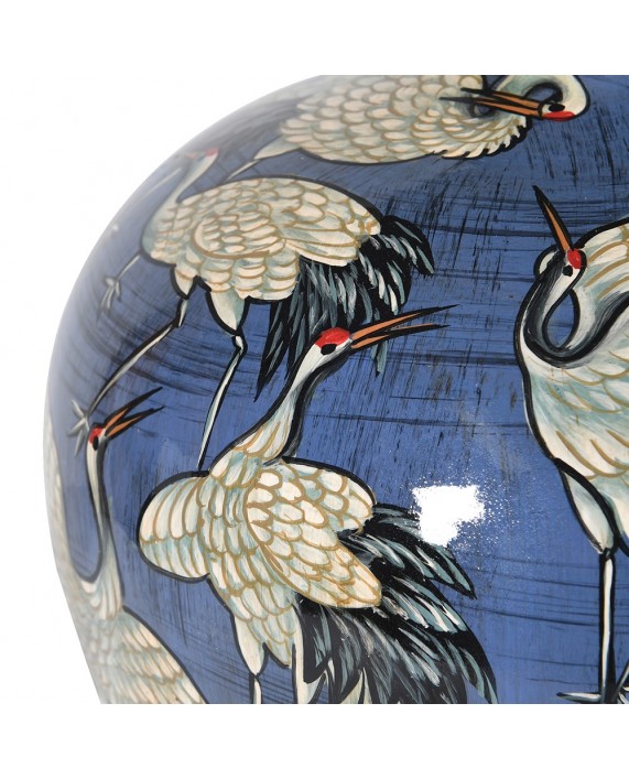 Dekoratyvinė keraminė vaza su gandrais „Stork Dance“
