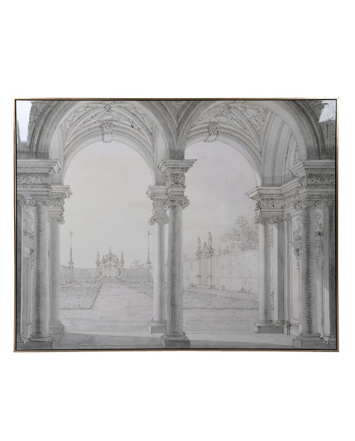 Paveikslas "Baroque Colonnade" Paveikslas "Baroque Colonnade"