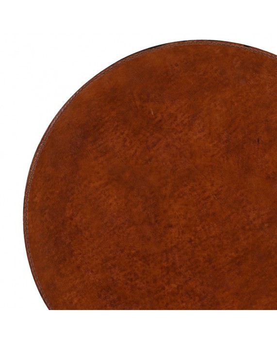 Stalo padėkliukai "Leather Brown" natūralios odos