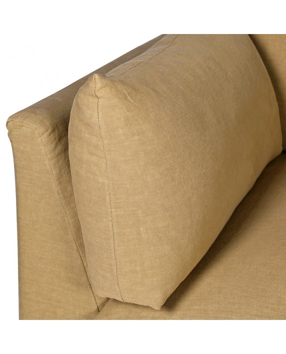 Kampinė sofa lininiu audiniu "Lune" Kampinė sofa lininiu audiniu "Lune"