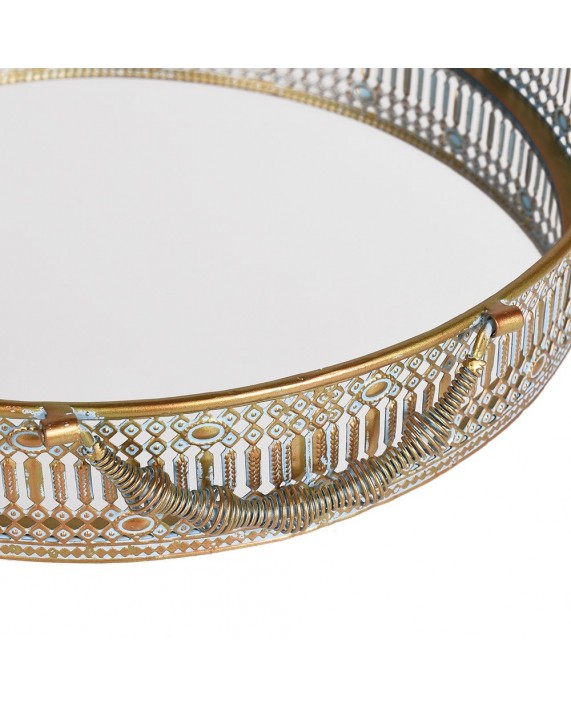 Padėklas "Filigree Mirror With Handles"