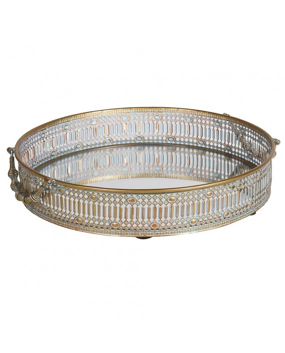 Padėklas "Filigree Mirror With Handles"