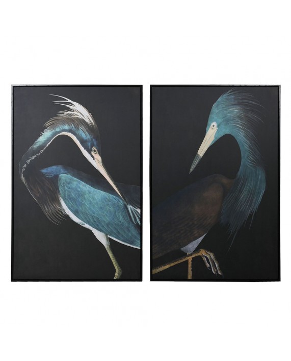 Paveikslas dviejų dalių "Blue Crane"