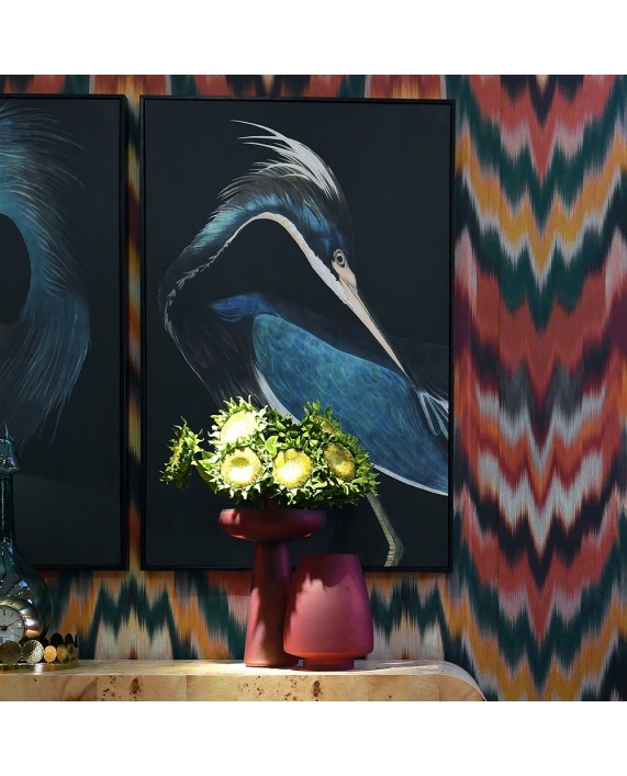 Paveikslas dviejų dalių "Blue Crane"
