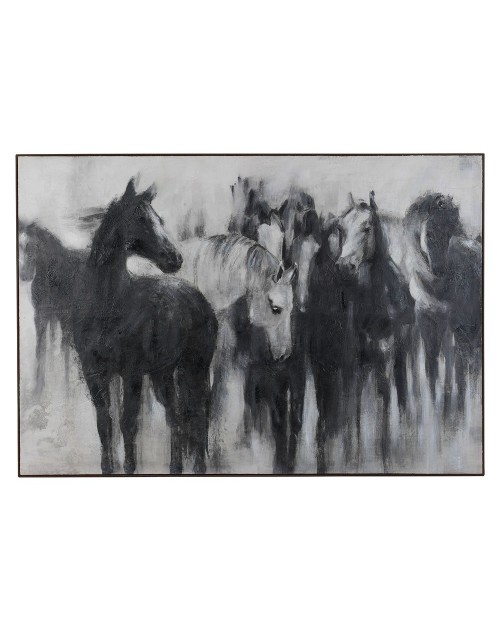 Labai didelis paveikslas "Horses"