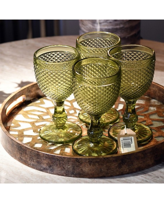 Taurių komplektas "Khaki Green" (4 vnt)