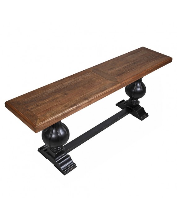 Konsolė iš perdirbtos medienos "Elm top" Konsolė iš perdirbtos medienos "Elm top"