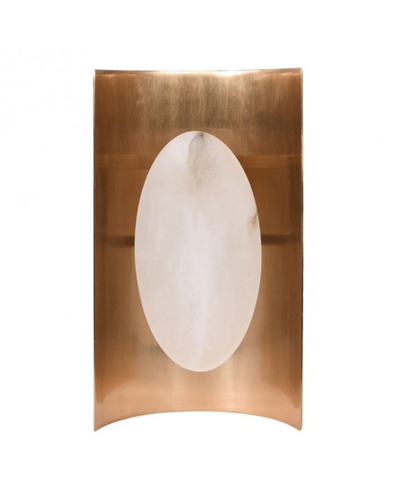 Sieninis šviestuvas "Alabaster Ellipse"