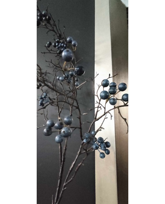 Dirbtinė šakelė "Blue Berries"
