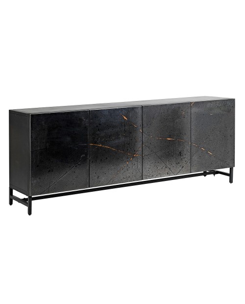 Didelė juoda metalinė komoda "Patina Black" Didelė juoda metalinė komoda "Patina Black"