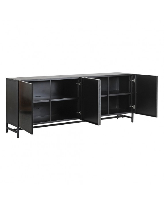 Didelė juoda metalinė komoda "Patina Black"