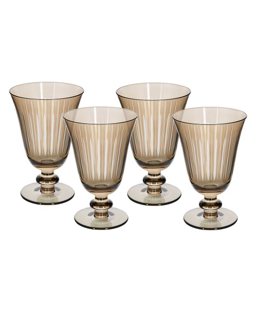 Taurės vynui "Ribbed Oat" (4vnt) Taurės vynui "Ribbed Oat" (4vnt)