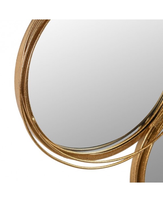 Veidrodinė sienos dekoracija „Mirrors Hoops“
