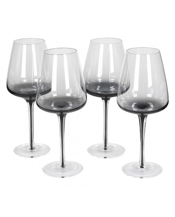 Taurės "Smokey glass" baltam vynui (4vnt.) 