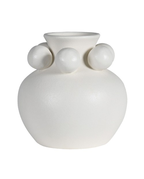 Vaza "White Balls" (rankų darbo) 