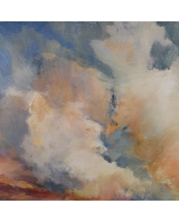 Paveikslas ryškių spalvų "Colorful clouds"