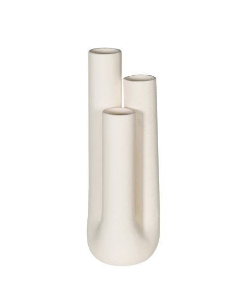 Balta keraminė vaza „White Tubes“ 