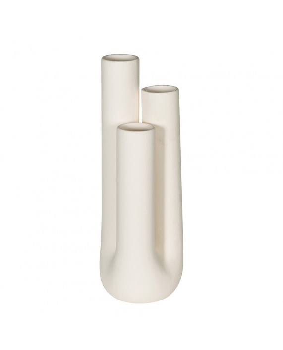 Balta keraminė vaza „White Tubes“ 