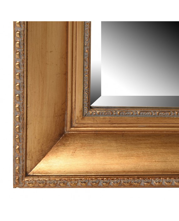Didelis klasikinis veidrodis „Gold Easy Classic L“