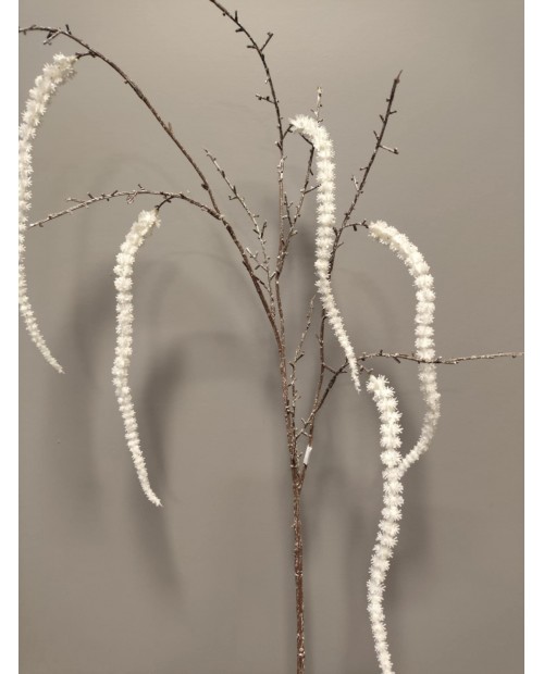 Dirbtinė šakelė "White Icicles" Dirbtinė šakelė "White Icicles"