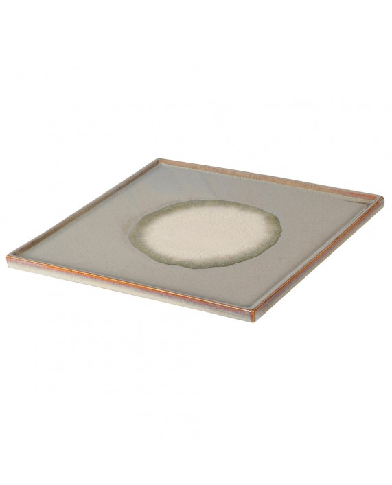 Keramikinis padėklas žvakei "Beige Square" Keramikinis padėklas žvakei "Beige Square"
