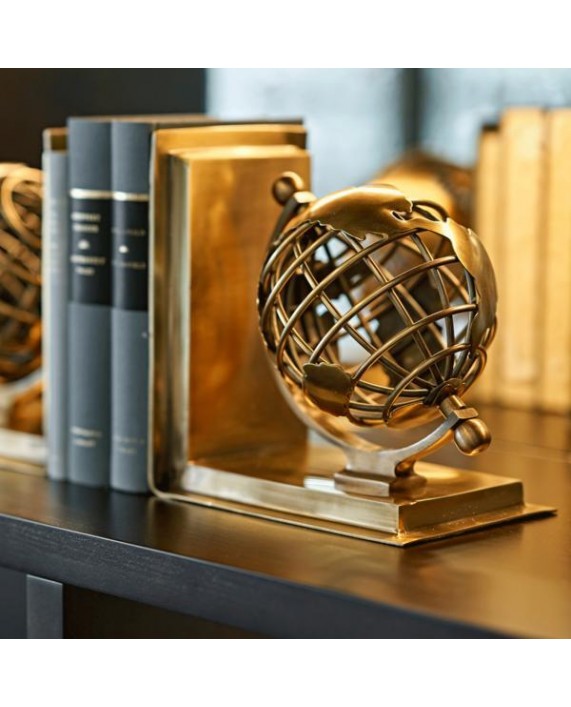 Knygų laikikliai "Brass Globe" 