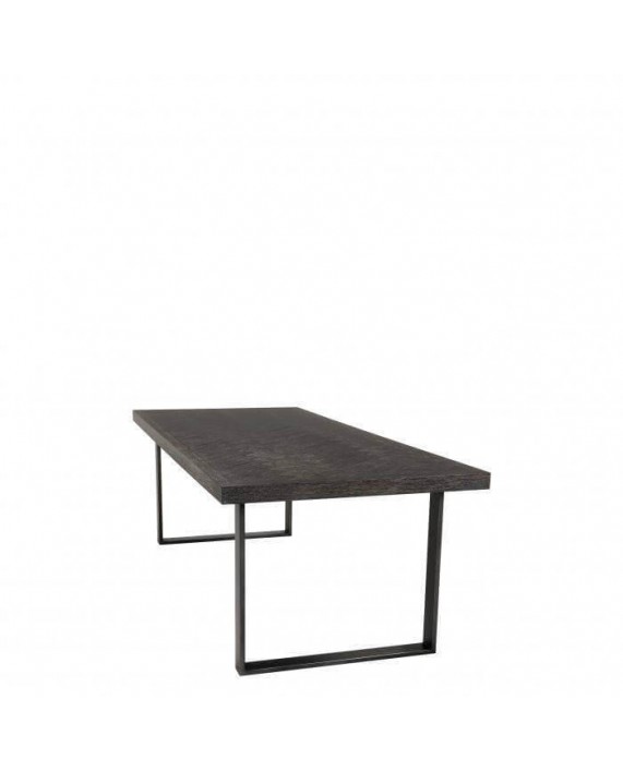 Stačiakampis valgomojo stalas „Melchior Charcoal“