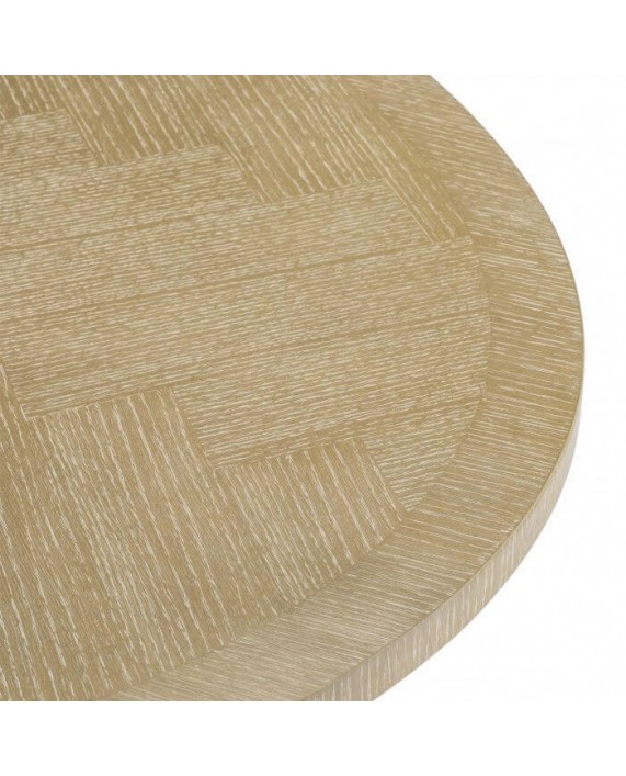 Ovalus valgomojo stalas „Melchior Washed Oak“
