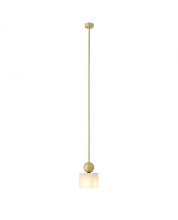 Šviestuvas "Etruscan Square Light brass"