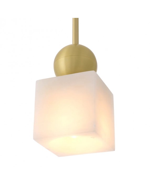 Šviestuvas "Etruscan Square Light brass"