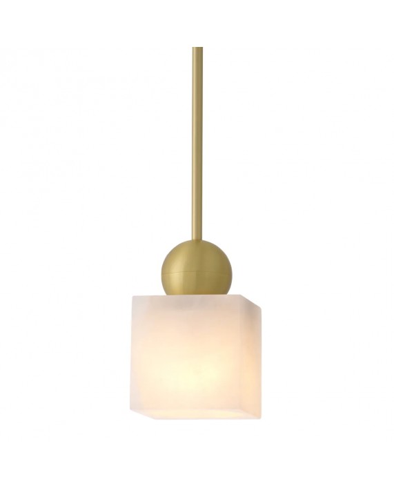 Šviestuvas "Etruscan Square Light brass"