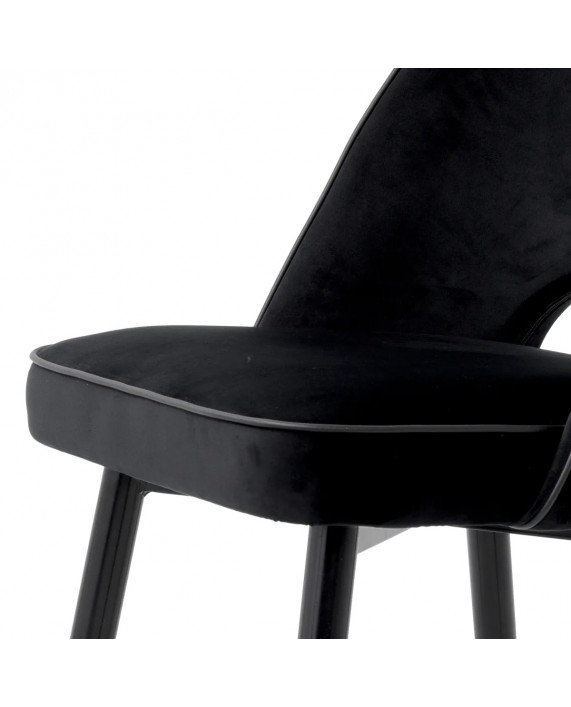 Kėdė "Cliff Black Velvet"