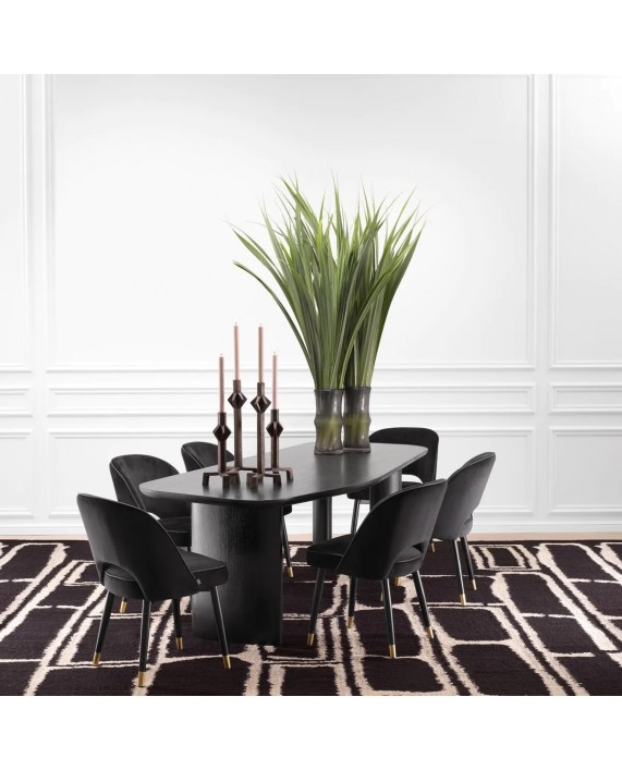 Kėdė "Cliff Black Velvet"